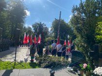 Poczet Sztandarowy na uroczystościach miejskich